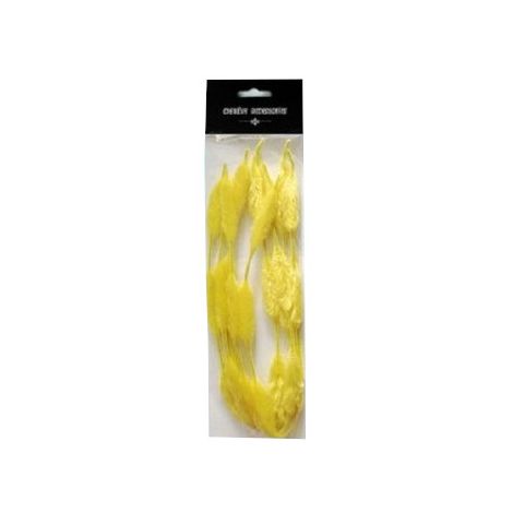 Druciki kreatywne Galeria Hobby 50cm Bump Żółte, 5szt